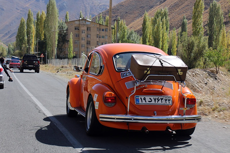 رالی تور خودروهای تاریخی در مسیر تهران - مازندران